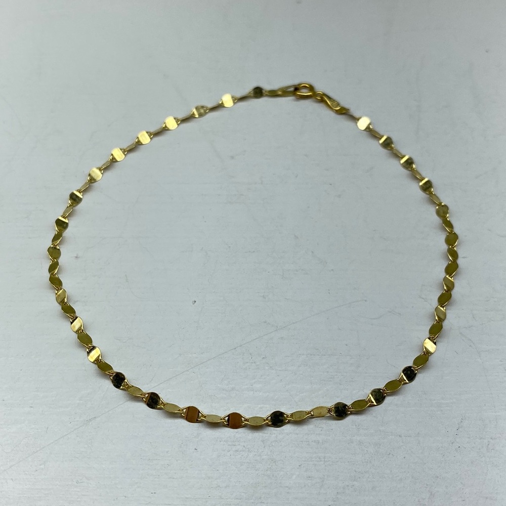 Gold Vermeil 925 Vintage Vior Italian Made Disc Bracelet